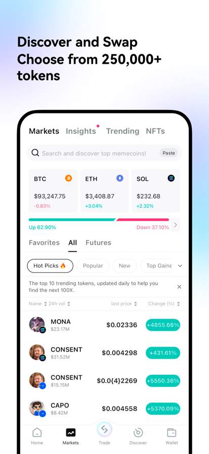 Bitget Wallet: Crypto, Trump