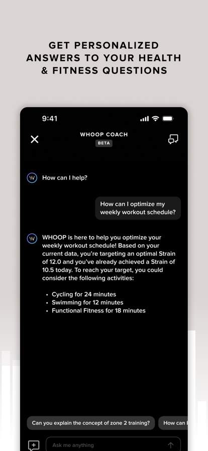 WHOOP Performance Optimization