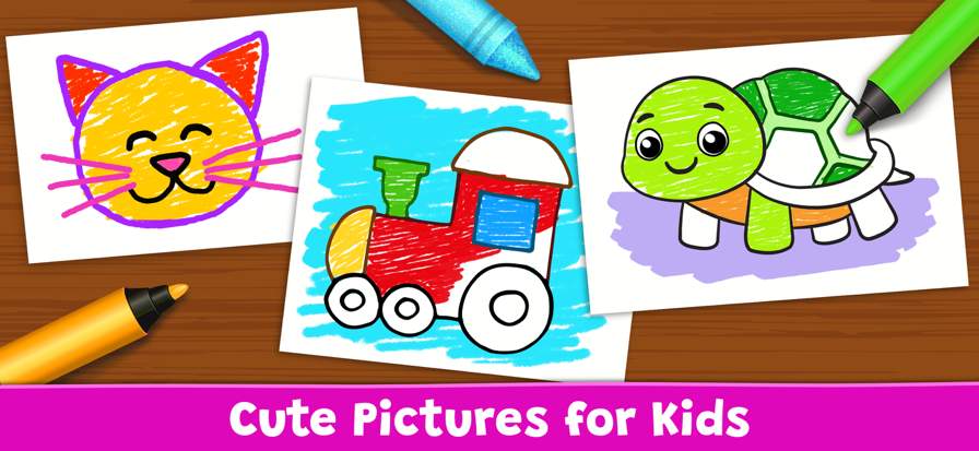 Coloring Games: Painting, Glow