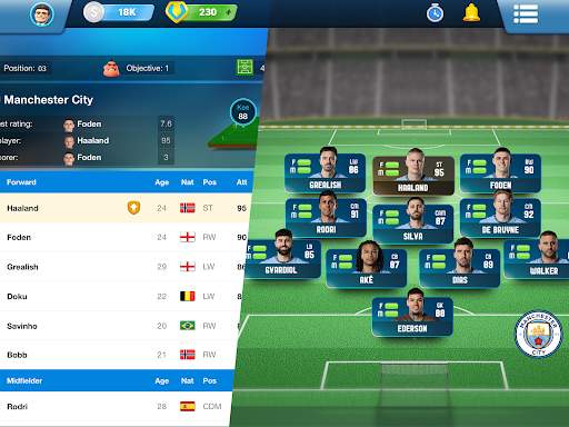 OSM 24/25 Soccer Manager Game