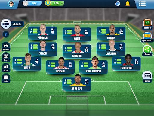 OSM 24/25 Soccer Manager Game