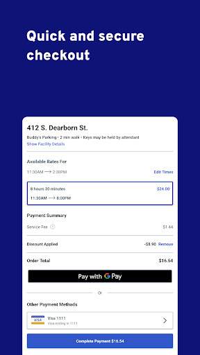ParkWhiz -- Parking App