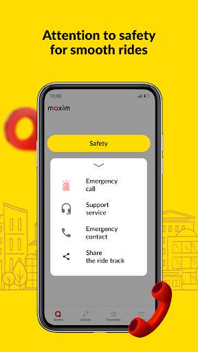maxim — order a taxi & food