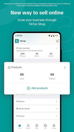 TikTok Shop Seller Center
