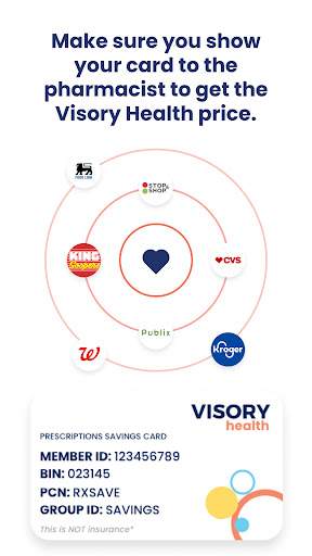 Visory Health: Rx Savings App