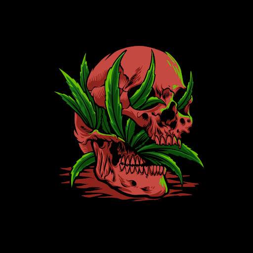 Weed Skull Wallpapers HD